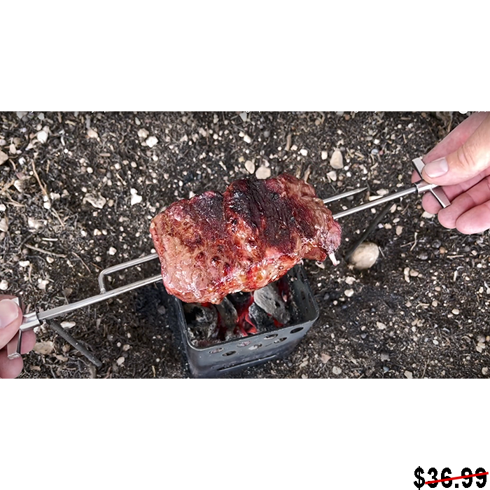 バーベキュー・調理用品 The Gen2 Coffey Spit firebox Coffey Spit - Rotisserie Stick