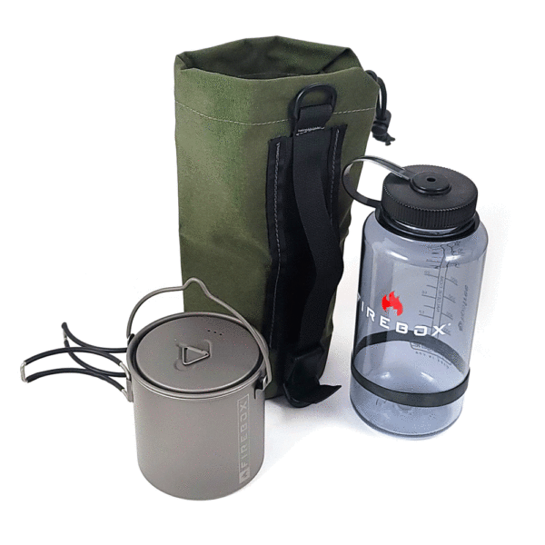 Water Bottle, Cup & MOLLE Case Kit