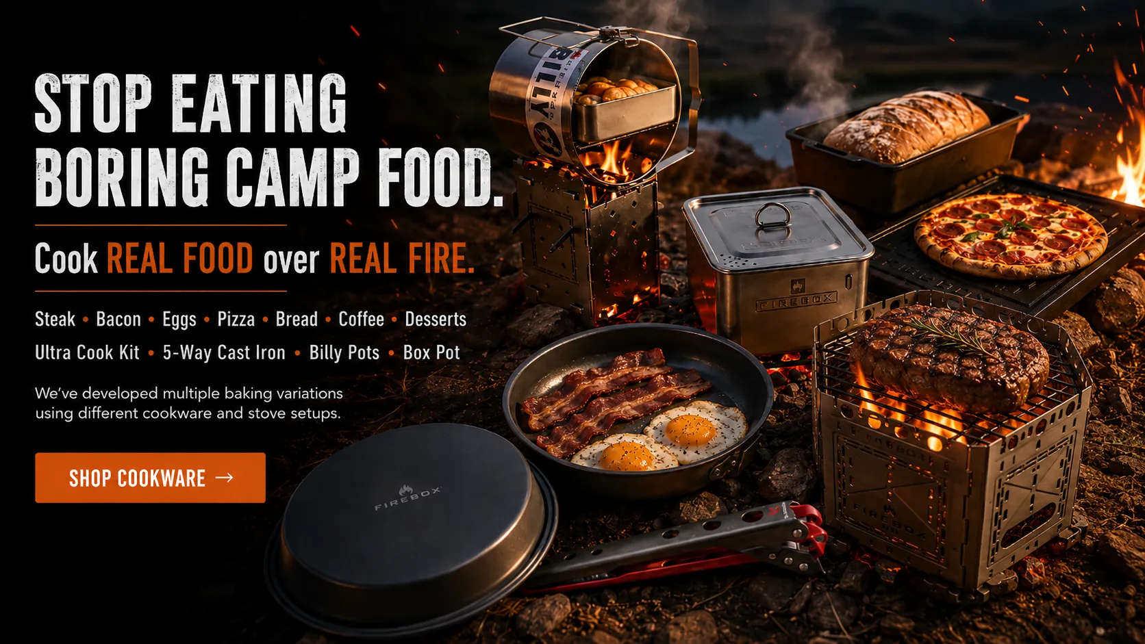 Firebox Stove - The Ultimate Portable Camping Stove