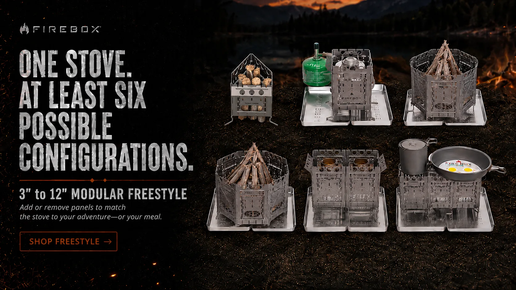 Firebox Stove - The Ultimate Portable Camping Stove